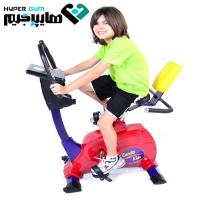 با دوچرخه ثابت خانگی ورزش کردن را به کودک تان بیاموزید