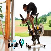 دوچرخه ثابت به تقویت عضلات بدن کمک می کند