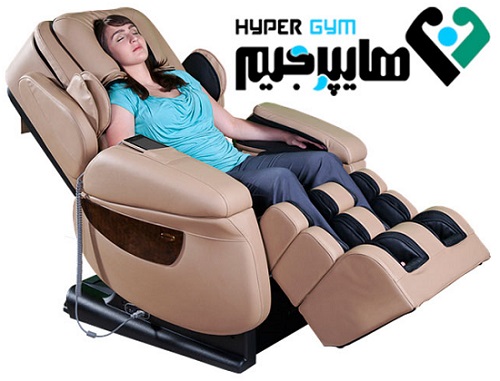 یک صندلی ماساژور برای ماساژ راحت بدن